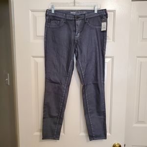 Metallic Target Jeans